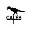 11. Caleb with dinosaur – Berlin Sans FB