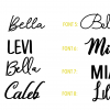 Easter Tag Fonts
