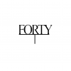 Forty in Serif font